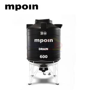 Mpoin Tangki Air Drain Series D600 550 Liter Hitam
