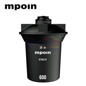 Mpoin Tangki Air Stack Series S600 600 Liter Hitam