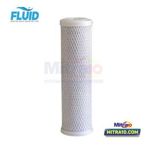 Fluid Kartrid Isi Refil Filter Air Ganda L/CTO 10 Inch Abu - Abu
