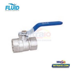 Fluid Kuningan Katup Bola1 Inch YL201