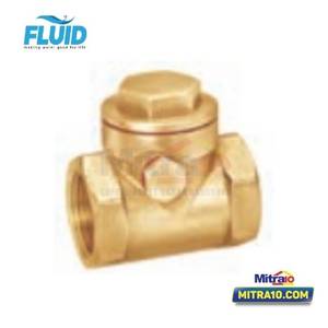 Fluid Katup Check Brass 3/4 Inch YL402 Kuning