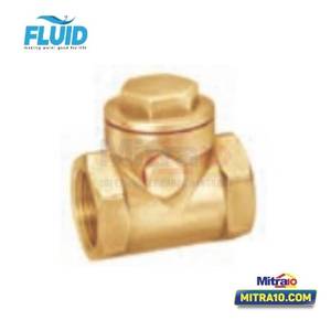 Fluid  Check Valve Brass 1 Inch YL402  