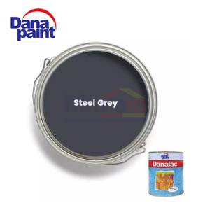 Danalac Cat Kayu Dan Besi 083-2627 Steel Grey 0.9 Liter