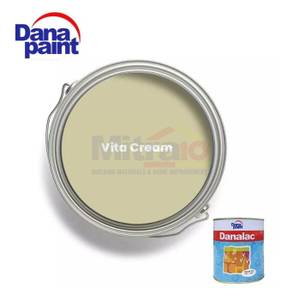 Danalac Cat Kayu Dan Besi 083-3107 Vita Cream 0.9 Liter