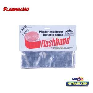 Flashband Plester Anti Bocor 50MMX1M chrome Aluminium