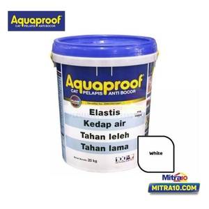 Aquaproof Cat Pelapis Anti Bocor Waterproofing White 20 Kg