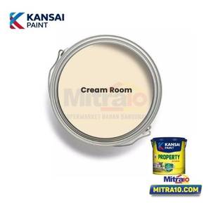 Kansai Property Cat Bagian Dalam Rumah 581-073 Cream Room 5 Kg