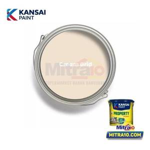 Kansai Property Cat Bagian Dalam Rumah 581-016 Cream Grid 25 Kg