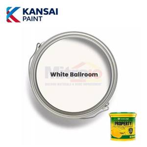 Kansai Property Cat Bagian Dalam Rumah 581-075 White Ballroom 5 Kg