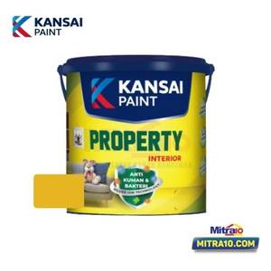 Kansai Property Cat Bagian Dalam Rumah 581-076 Spc Yellow Border 5 Kg