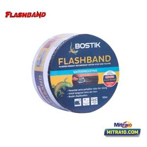 Flashband Plester Anti Bocor 50MMX10 Meter Chrome aluminium