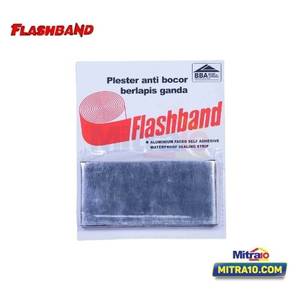 Flashband Plester Anti Bocor 75MMX1 Meter chrome Aluminium