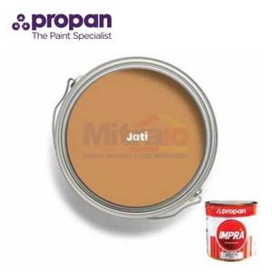Impra Cat Dempul Kayu WF-115 Jati 5 Kg Coklat Muda