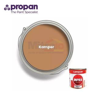 Impra Cat Dempul Kayu WF-115 Kamper 5 Kg Coklat