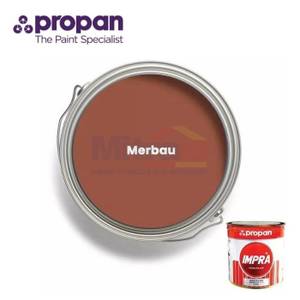 Impra Cat Dempul Kayu WF-115 Merbau 1 kg Coklat Tua