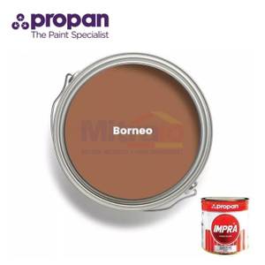 Impra Cat Dempul Kayu WF-115 Borneo 1 Kg Coklat Tua