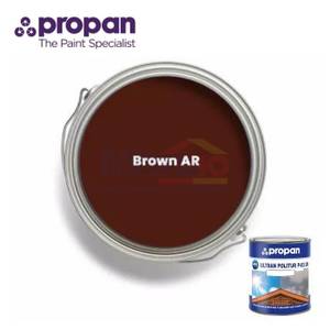 Ultran Cat Politur Kayu Interior P-03 Brown Ar 1 Liter