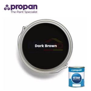 Ultran Cat Politur Kayu Interior P-01 Dark Brown 1 Liter