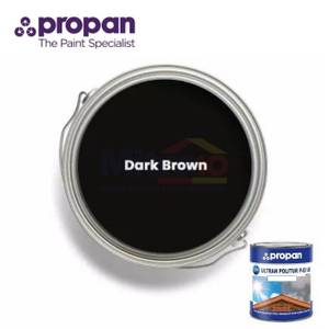 Ultran Cat Politur Kayu Interior P-03 Dark Brown 1 Liter