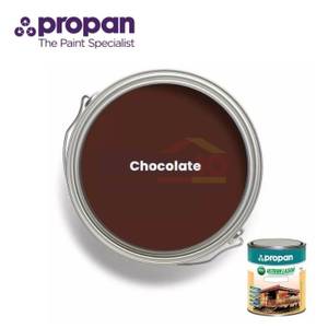 Ultran Lasur Cat Politur Kayu Exterior EL-501 Chocolate 1 Liter