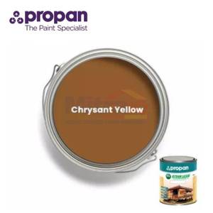 Ultran Lasur Cat Politur Kayu Exterior EL-501 Chrysant Ylw 1 Liter