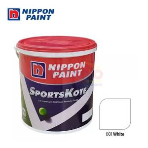 Nippon Cat Lapangan Olahraga Sportskote 001 White 4.5 Kg