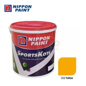 Nippon Cat Lapangan Olahraga Sportskote 002 Yellow 4.5 Kg