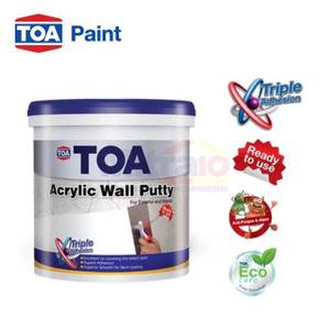 Toa Putty Plamur Dempul Tembok 4 Kg Putih