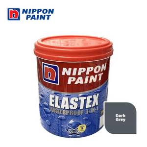 Nippon Elastex Cat Lapisan Anti Bocor 06-Dark Grey 1 Kg