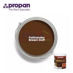 Fiberkote Cat Pelapis Fiber FBK-889 Palisander Brown-8004 Doff 2.5 Liter