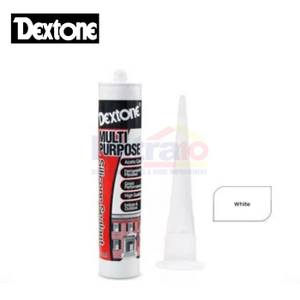 Dextone Lem Silicone Sealent Tabung White 300 Ml