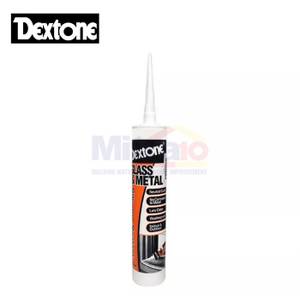 Dextone Lem Silicone Sealent Tabung Netral Black 300 Ml