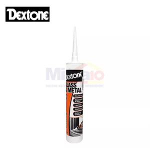 Dextone Lem Silicone Sealent Tabung Netral White 300 Ml