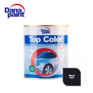 Top Color Cat Duco Besi Solid 222-2833 Black Doff 1 Liter