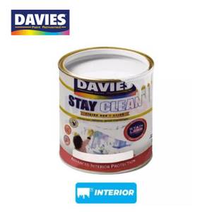 Davies Stay Clean Cat Bagian Dalam Rumah Mitra10 White 2.5 Liter