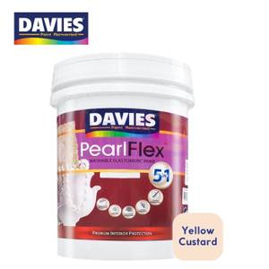 Davies Cat Tembok Interior Pearl Flex 22701P Yellow Custard 20 Liter