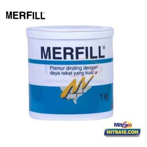 Merfil Plamur Dan Dempul Tembok 1 Kg Putih