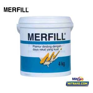 Merfil Plamur Dan Dempul Tembok 4 Kg Putih