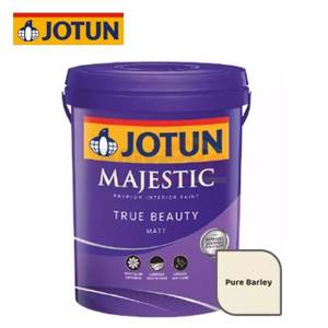Jotun Cat Tembok Interior New Majestic True Beauty Matt Pure Barley 18 Liter