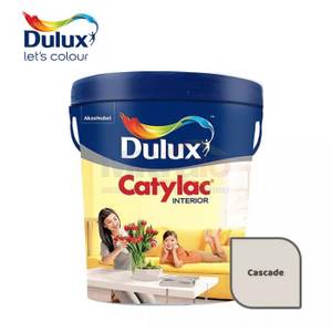 Dulux Catylac Cat Bagian Dalam Rumah Cascade 40553T 5 Kg Abu