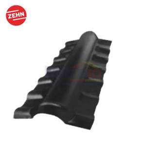 Zehn Aksesoris Genteng Upvc Royal Ridge Hitam