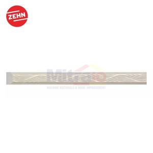 Zehn List Profile Dekorasi KR-2-B22 2.4 Meter Putih