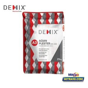 Demix A3 Acian Plester 25 KG Abu-abu