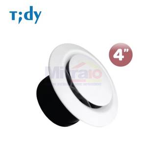 Tidy Penutup Saluran Udara Fleksibel XY903 4 Inch Putih