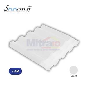 Smartuff Atap Polycarbonat Greca 2.4 Meter Clear