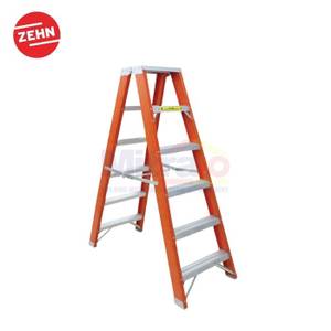 Zehn Tangga Fibreglass Q0211/6A 6 Step Orange