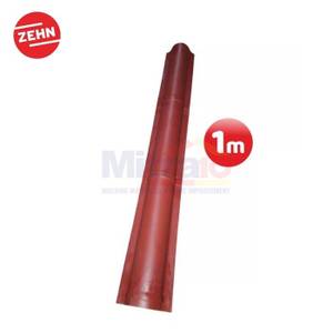 Zehn Aksesoris Genteng Upvc Royal Diagonal Ridge 1 Meter Coklat