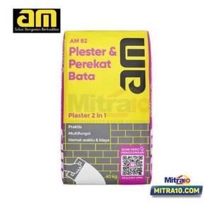 AM Plaster dan Perekat Bata AM 82 2IN1 40 KG