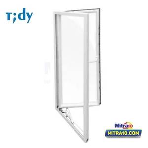Tidy Jendela Perangin Bukaan Kiri Aluminium W4 60x150 Cm Putih