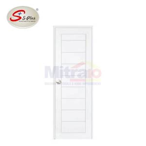 S-Plus Pintu Kamar Mandi Upvc Bukaan Kiri FLC F-2 70x195 Cm ( Putih )
